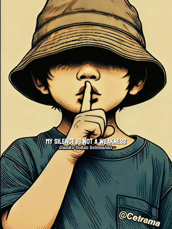 My silence is not a weakness, it's a warning! 🤫