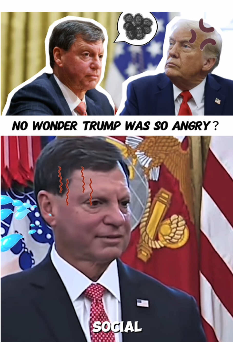 NO WONDER TRUMP WAS SO ANGRY?#foryou #usa #news #usnews #trump 