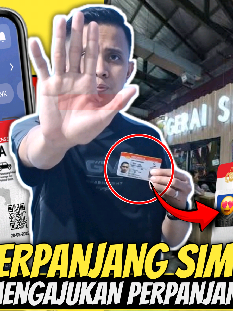 jangan perpanjang SIM secara offline!! kalo gak mau hal ini terjadi #SIMOnline #InfoPublik #PerpanjangSIM #simonline #FYP 