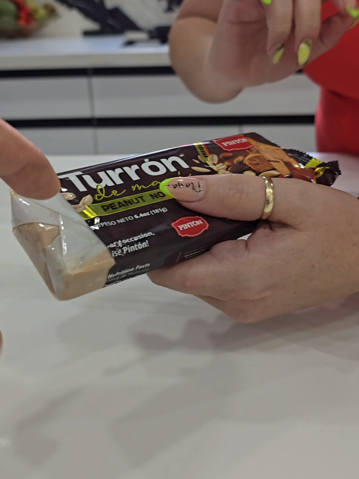 Dulce Turrón de mani al estilo cubano #dulce #postre #turrondemani #mani #turron 