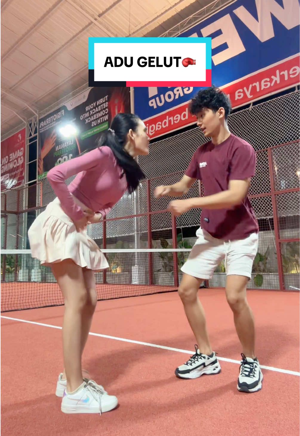 ADU GELUT🥊 #puyuh #couplecomedy #coupletok #coupleprank 
