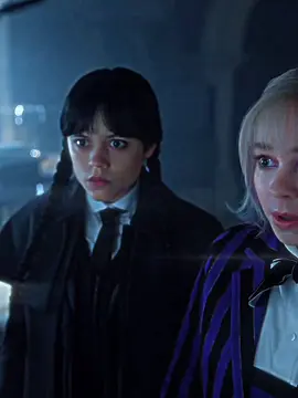 Ah essas duas... #wenclair #wednesday #wednesdayaddams #enidsinclair #season2 