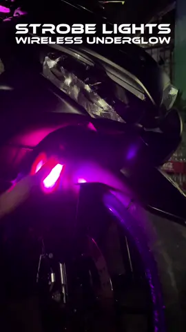 Strobe lights lang baon para safe sa battery at ecu 🔥 #strobe #strobelights #rgb #light #underglow #motorcycle #motorcycleaccessories #motorcyclelife #motorcycletiktok 