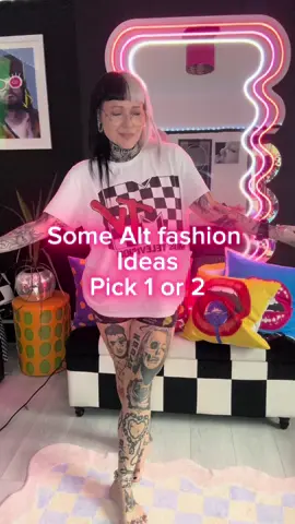Are you 1 or 2? #fyp #fashion #alt #alttiktok #altfashion 