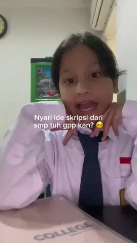 Aneh banget yang bilang skripsi susah 🙄 #skripsi #smp #dewasa #sekolah #kuliah 