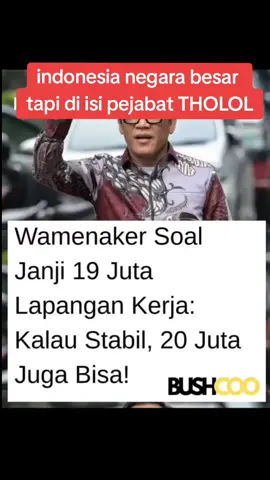 kestabilan itu harusnya di usahakan & di ciptakan, bukan di jadikan alasan.  kalo negara dgn sengaja membuat beban beban baru, mau nunggu stabil sampe kapan??? wamen go blokk @Immanuel Ebenezer  #maribersuaradotco 