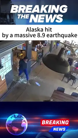 Alsska hit bu a massive 8.9 earthquake#fypシ #us #foryoupage #tiktok #news 