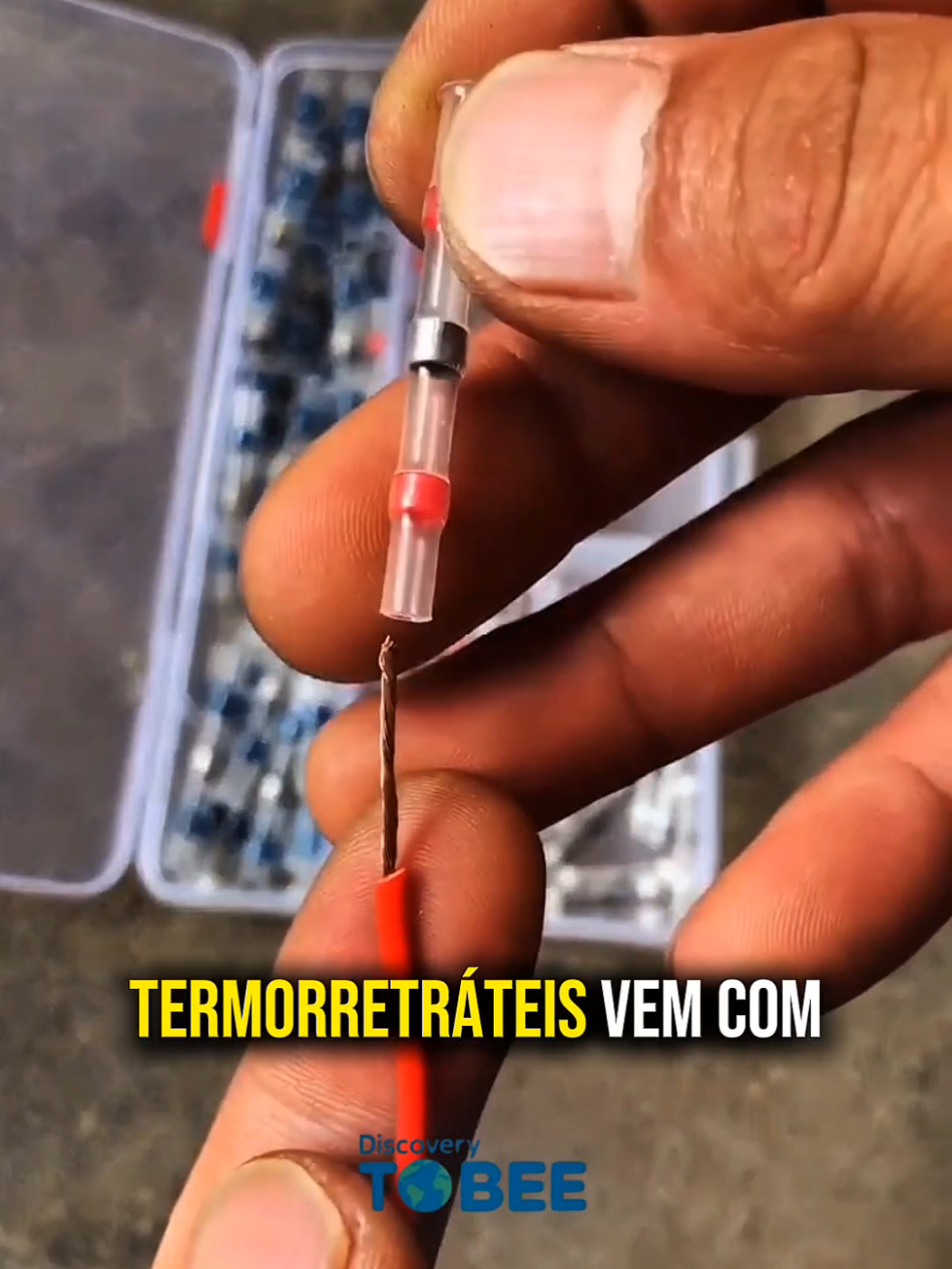 Conexões perfeitas e seguras em segundos! #eletrica #ferramentas #instalação #DIY #manutençao 