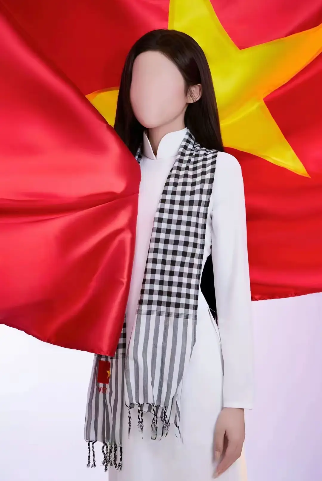 Chào mừng lễ Quốc Khánh 2/9#aodaicodosaovang #fyp #xuhuong #viral #quockhanh 