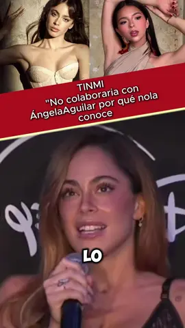 TINI💥Responder por qué no colaboraría con Ángela Aguilar😱 #tini #tinitinitini #angelaaguilar #cazzu #chisme