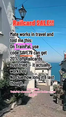 🎒 POV: Wallet-friendly wanderlust 💼 #uktravel#viral#london#traveltips#apps#Railcard