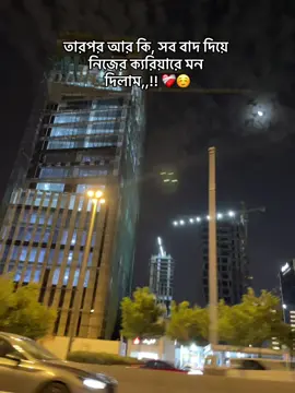 তারপর আর কি, সব বাদ দিয়ে নিজের ক্যরিয়ারে মন দিলাম,,!! ❤️‍🩹☺️