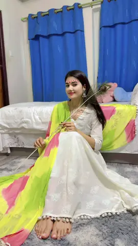 Radha 🪈🦚✨ #radhakrishna #radha #gopini 