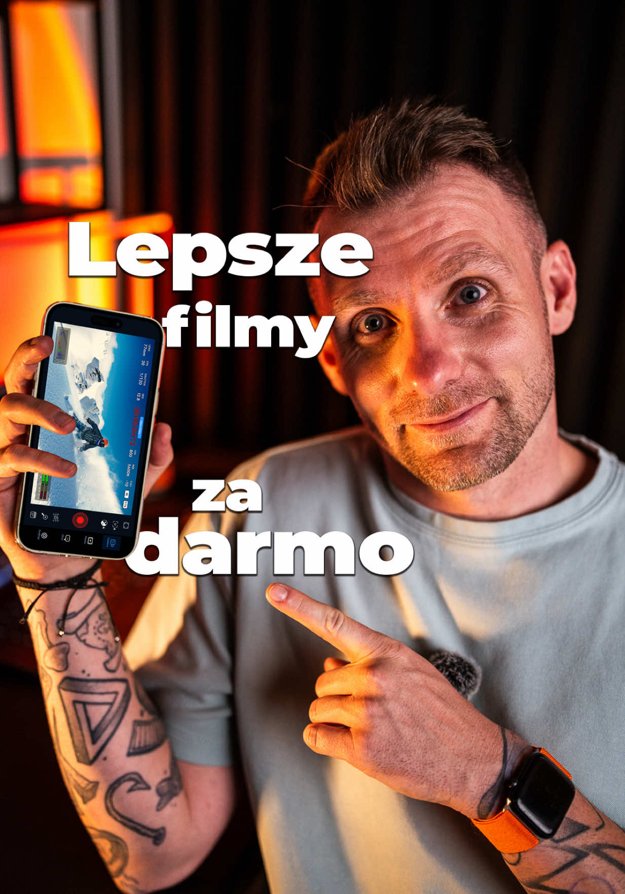 Jeśli jeszcze nie słyszeliście o tej aplikacji na telefon - koniecznie ją wypróbujcie! 🎥 Blackmagic Camera to aplikacja, która zamienia Twój telefon w prawdziwe filmowe narzędzie. Masz pełną kontrolę nad ustawieniami. Klatkaż, ISO, balans bieli, kodeki, a nawet log - wszystko w Twojej kieszeni.  Idealna, gdy chcesz nagrywać profesjonalnie, ale lekko i mobilnie. Sprawdź, jak wiele można osiągnąć jednym smartfonem, kiedy korzystasz z narzędzia stworzonego dla filmowców. #zolafilmuje #blackmagiccam #filmmaker #filmowanie #mobilefilmmaking 