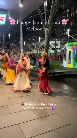 🌸✨ Happy Janmashtami, Melbourne! ✨🌸 Today marks the birth of Lord Krishna, celebrated with joy, devotion, and music across the world. 💙 In Melbourne, the spirit comes alive as ISKCON devotees fill the streets with soulful bhajans, dancing, and chanting. 🪕🥁 🌼 Janmashtami reminds us of love, compassion, and the victory of good over evil. 🌼 Have you spotted the celebrations in the city today? 👀💫 #Janmashtami #Melbourne #ThisIsMelbourne #KrishnaJanmashtami #ISKCON