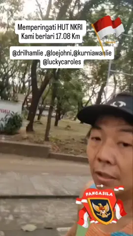 Dirgahayu Republik Indonesia. dan sebagai wujud cinta, kami berlari sejauh 17.08 KM di kampus Tercinta Universitas Hasanuddin