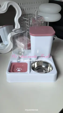 Hindi mo na problema magpapakain sa alaga mo kapag wala ka sa bahay niyo ! #petfeeder  #automaticpetfeeder #dogbowl #petessentials #catfeeder #petbowl