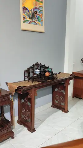 Hoàn thiện xong chiếc kệ bày ấm gỗ Trắc đen để trả hàng cho anh khách vip  #kebayamtusa  #ketrangtriamtratusa  #kedecorphongtra  #lamtruongdogo 