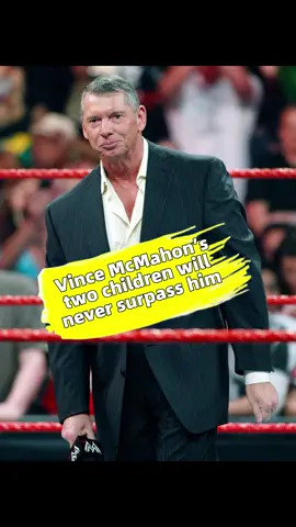 Vince McMahon’s two children will never surpass him. #us #celebrity #entertainment #vincemcmahon #children  