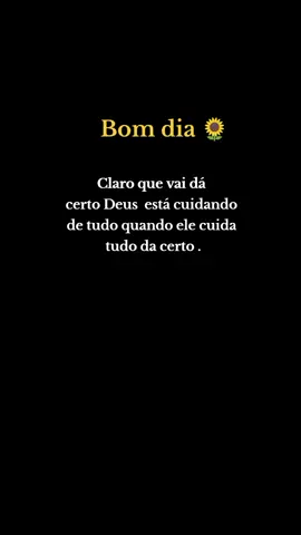 Quando Deus cuida tudo da certo 🙌