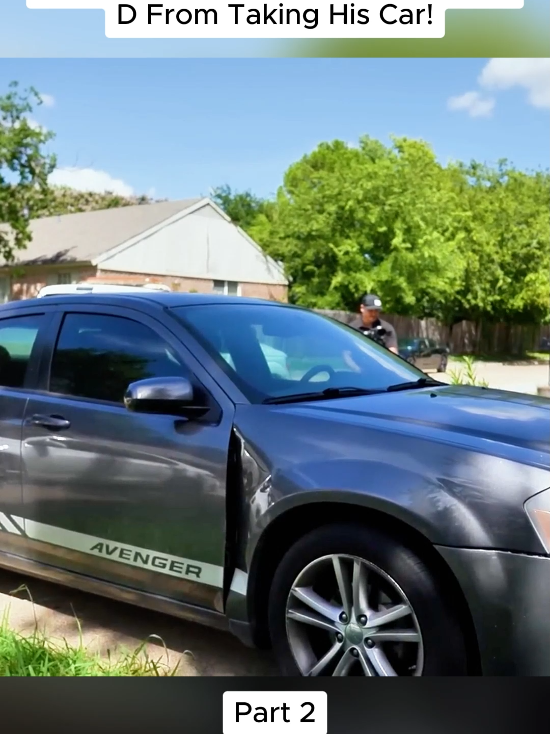 Man Tries to STOP Bounty Hunter D From Taking His Car! #repo #repossession #bountyhunterD #vehicle #truck #bountyhunterdandyami #repossessed #police #law #fyp