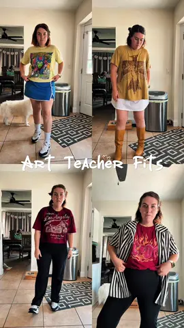 Just an art teacher trying to dress comfy and a little cute. Added pressure of picture day this week.  #artteacher #teacheroutfit #teachersoftiktok #teacheroutfitcheck #CapCut 