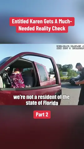 Part 2 | Entitled Karen Gets A Much - Needed Reality Check #police #cops #bodycam #viral 
