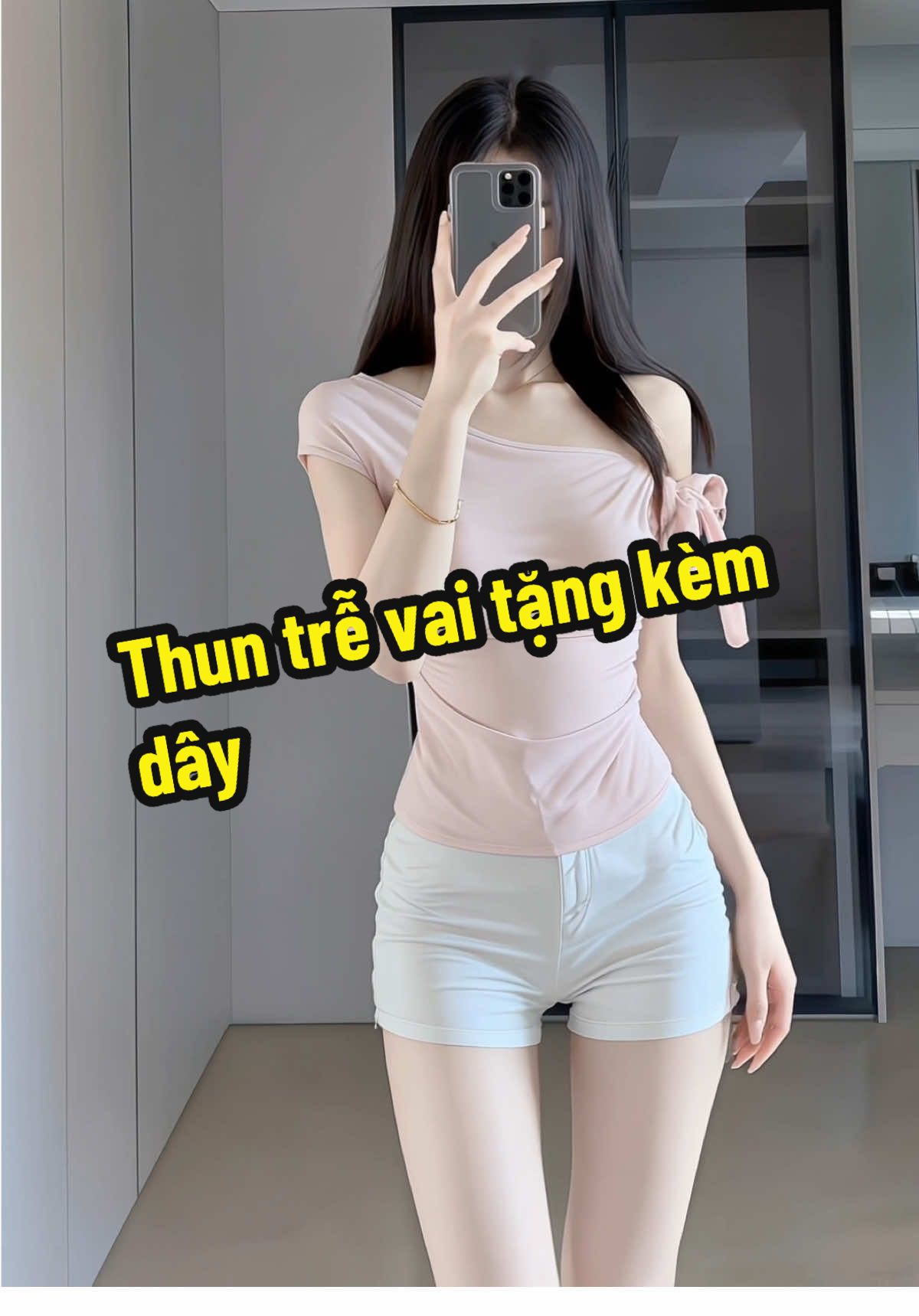 Áo thun trễ mai mặc xinh lắm luôn chị em. Mặc thoáng mát, chất cotton. #outfit #myoutfit #aothun #phoidoxinh 
