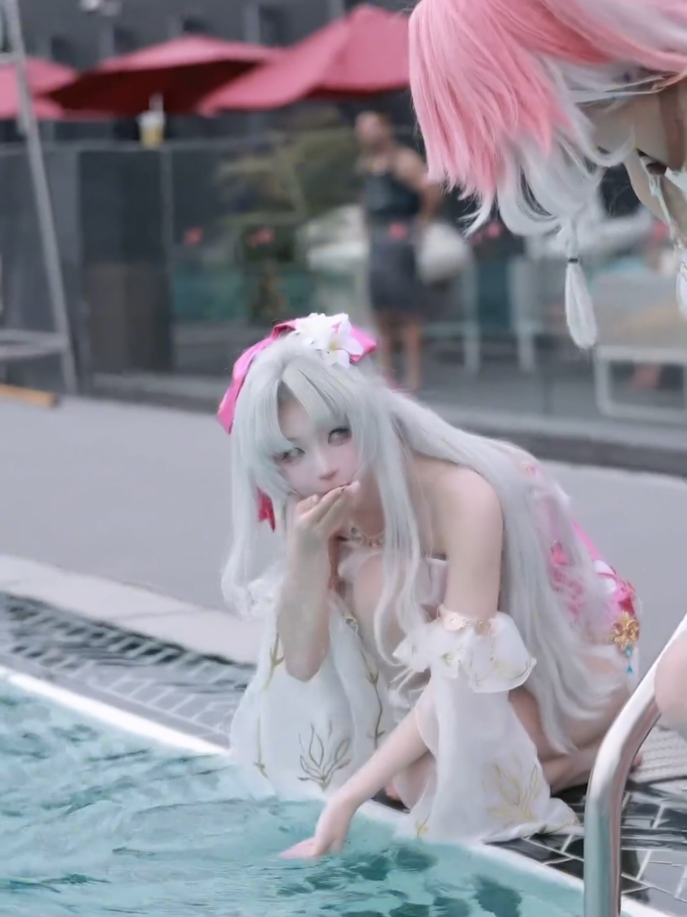 #douyin抖音 #cosplay #carlotta #changli #wutheringwaves 