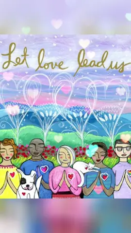 💛#SpreadLove  💛#Unity  💛#Peace 💛#Love #MsBellaLeeLeeLou ✨Art: Marianne Faguy