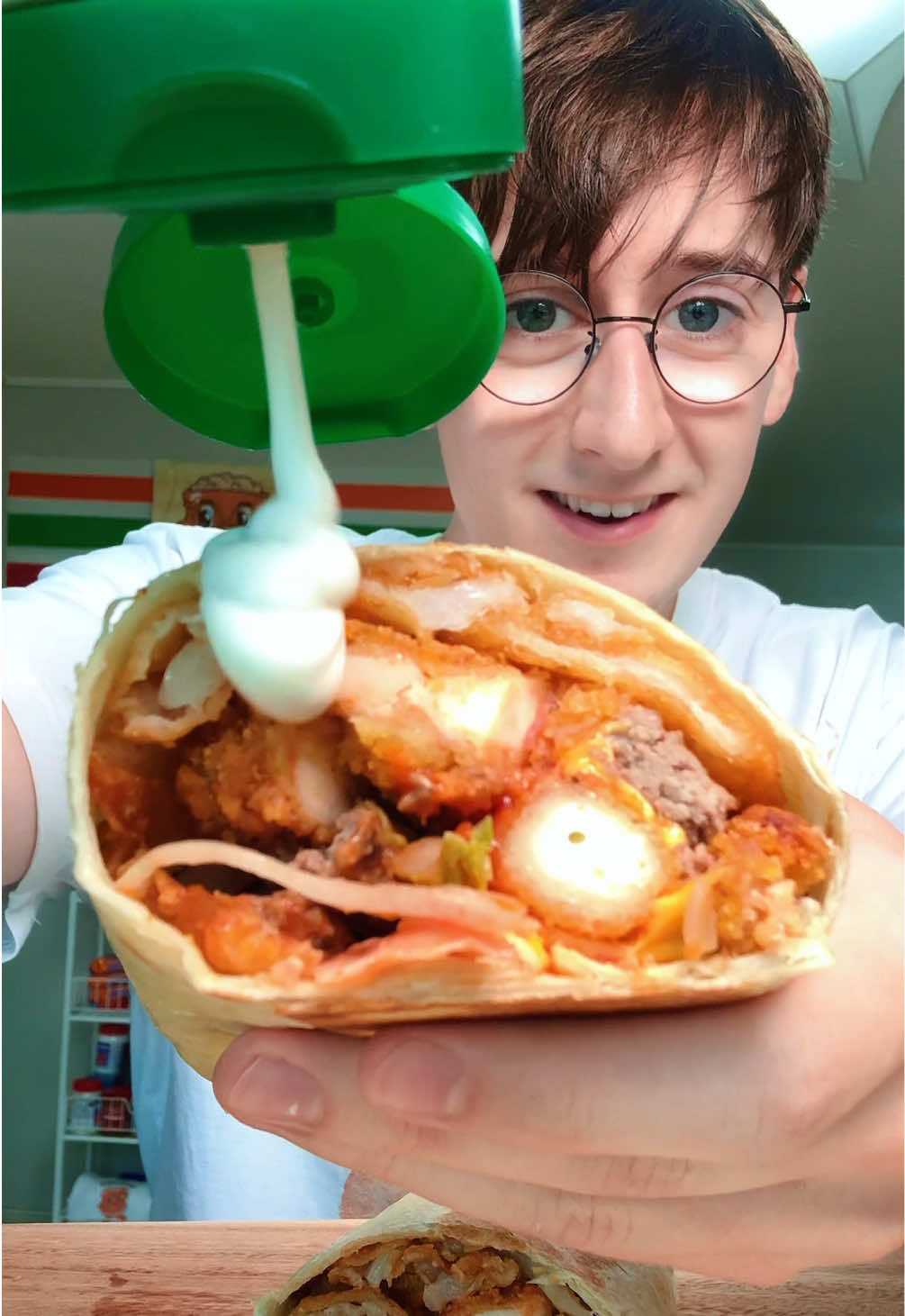 Burger King Whoppurrito Big Backtivities! #asmr #mukbang #korea #bigbacktivities 