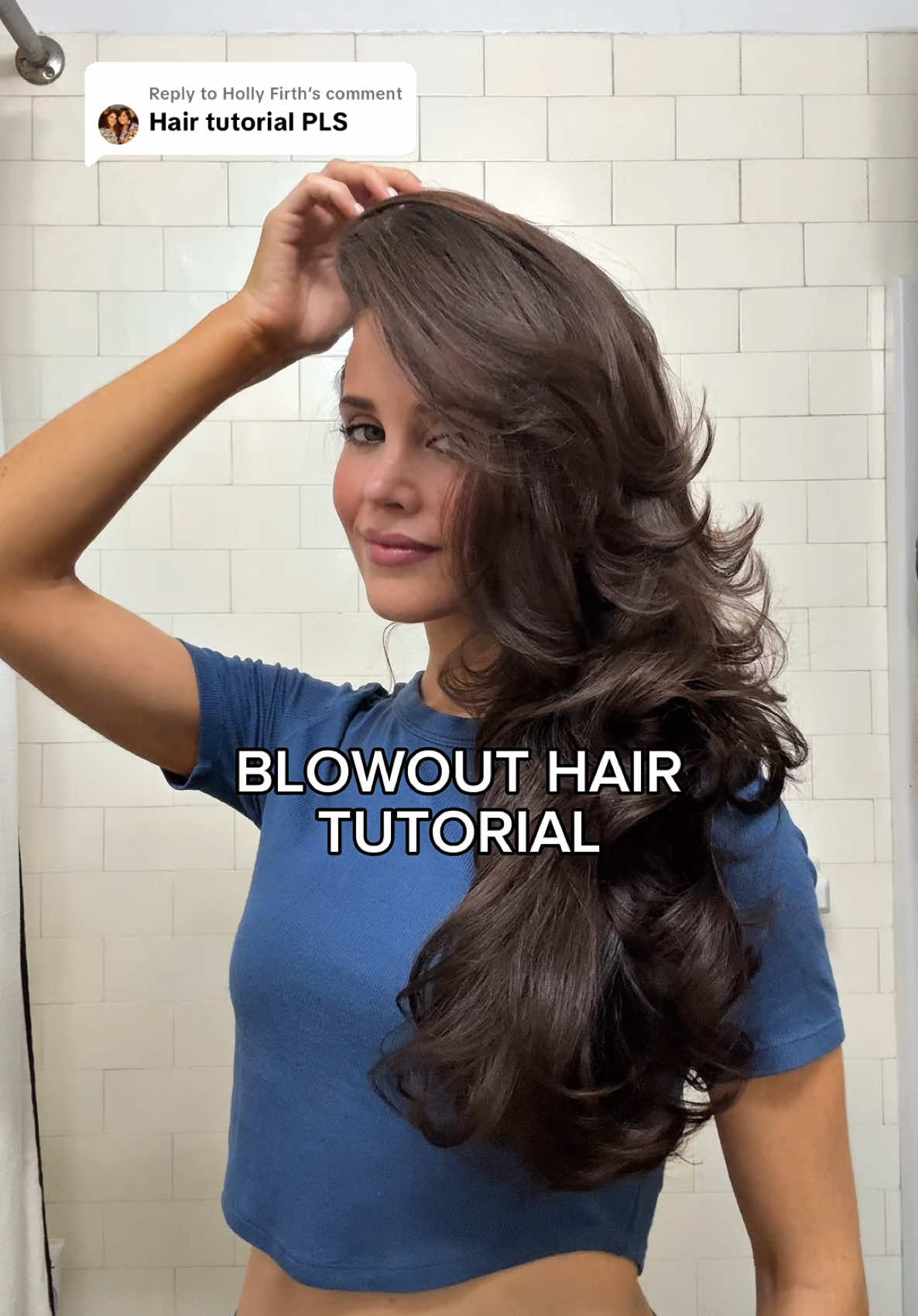 Replying to @Holly Firth here’s the step-by-step hair tutorial of how I get my weekly blowouts ♥️ @Virtue Labs @Pureology @Color Wow Hair 