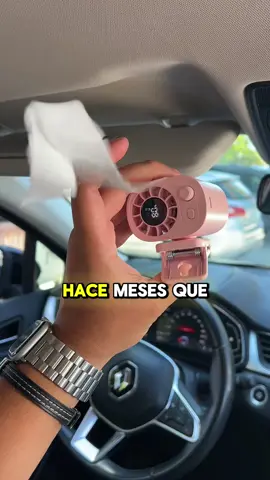 Necesitas esto en tu coche 🚗 🥵 #coche #ventilador #aireacondicionado #calor #gadget 
