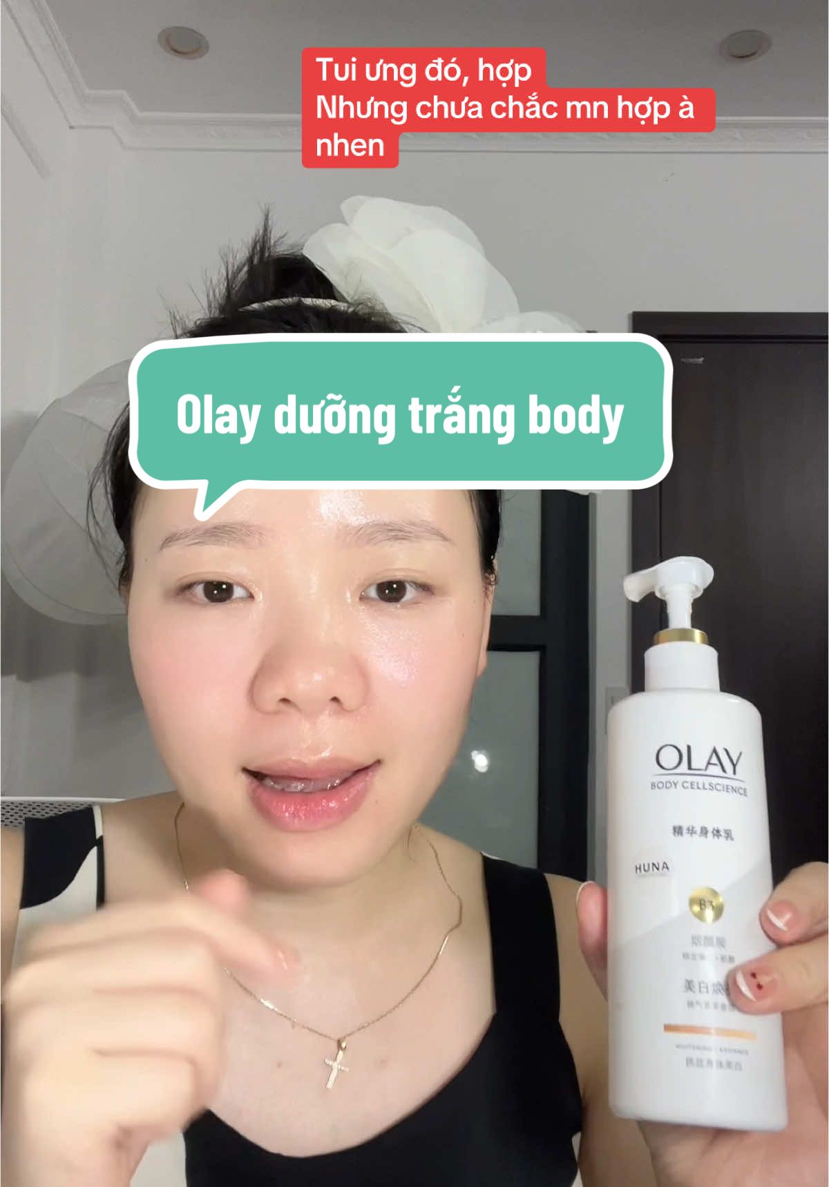 Olay có dưỡng trắng như mn đồn ko? Em Trang say No với booking, mn cứ yên tâm nhé ạ #sayhitrang #review #xuhuong #phunu #lamdep #skincare #make #makeup #trangdiemcanhan #chamsocbanthan #trangda #duongda #trangdabody 