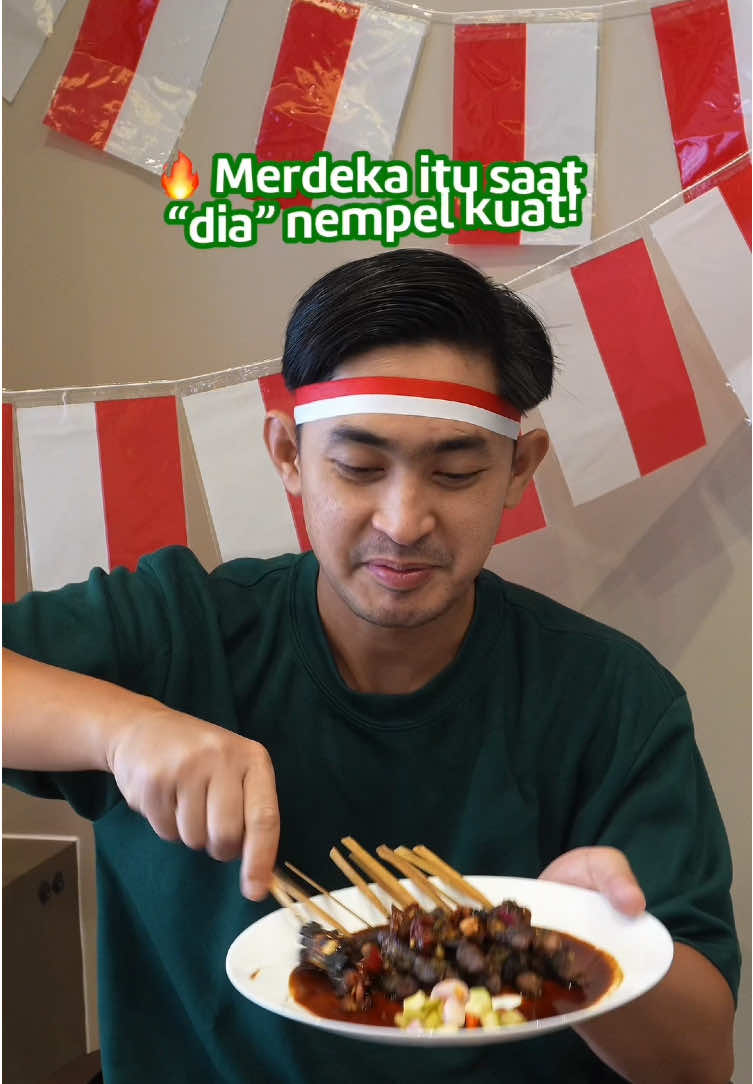 Sate kambing empuk atau alot, semua dilahap! 🍢 Karena gigi palsu nempel kuat berkat Polident Perekat Gigi Palsu dengan 2in1 Benefit, merekat kuat hingga 12 jam serta mencegah terselipnya sisa makanan 👍 Merdeka tanpa celah! Nempelnya kuat, sisa makanan lewat! 🔥 Karena.. Kalau Mulut Bisa Ngomong Pasti Minta Polident! 👄 Informasi produk cek di Tiktok Shop Polident Indonesia ya! 💚 #GigiPalsu #GigiPalsuLepasan #PerekatGigiPalsu #MerdekaTanpaCelah