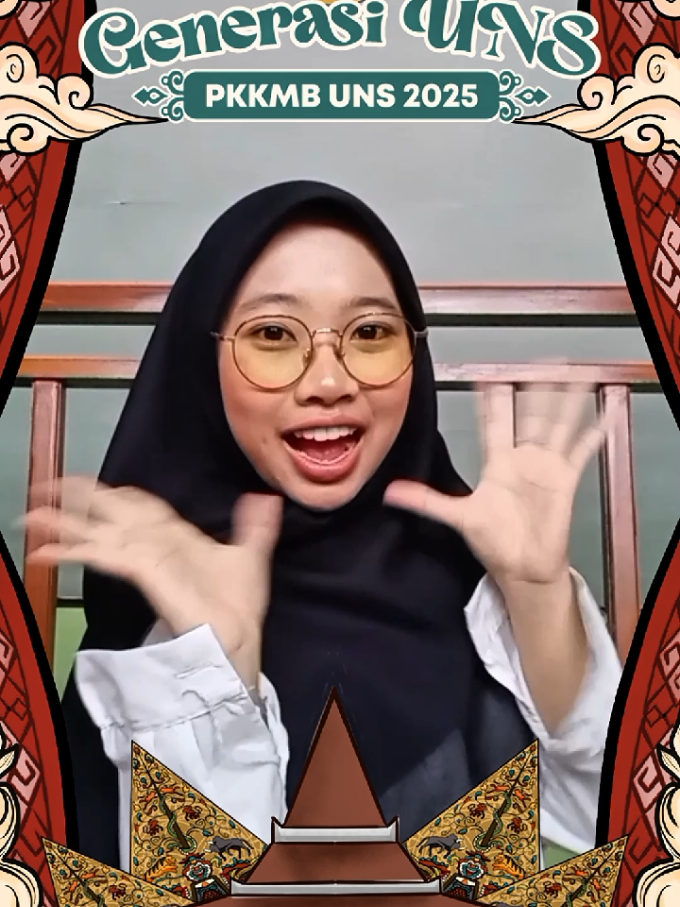[THE START LINE: SEBELAS MARET JOURNEY] Halo, Semar Muda! Saya Rumaisha El Azmi, mahasiswa Biologi, Fakultas Matematika dan Ilmu Pengetahuan Alam siap menjadi bagian dari Generasi UNS 2025 