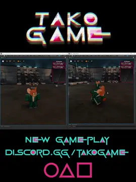 With knifes now…. #takogame #inkgame #fyp #robloxfyp #squidgame