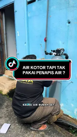 Masih belum pakai penapis air luar ?  Sila tonton video ini sebelum pasang penapis air. #aihaa #waterfilterspecialist #outdoorwaterfilter 