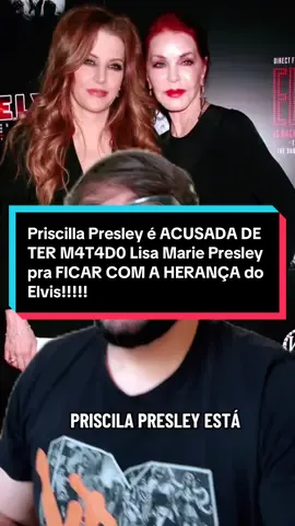 Priscilla Presley é acusada de M4T4R a própria filha, Lisa Marie Presley, para ficar com o domínio de toda a herança do Elvis!!!! ##elvispresley##priscillapresley##lisamariepresley##fyp##fypシ゚