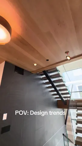 What I love about my line of work is seeing all the design trends that we can borrow from and install on our lower level flips #interiordesign 