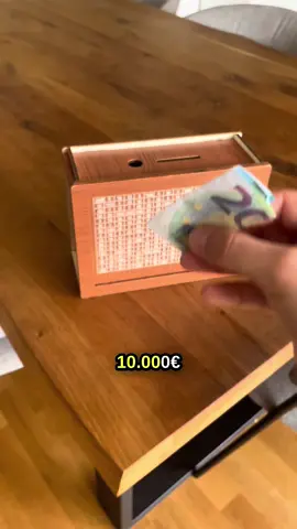 pokušat ću uštedjeti 10.000€ s ovom kutijom 👀