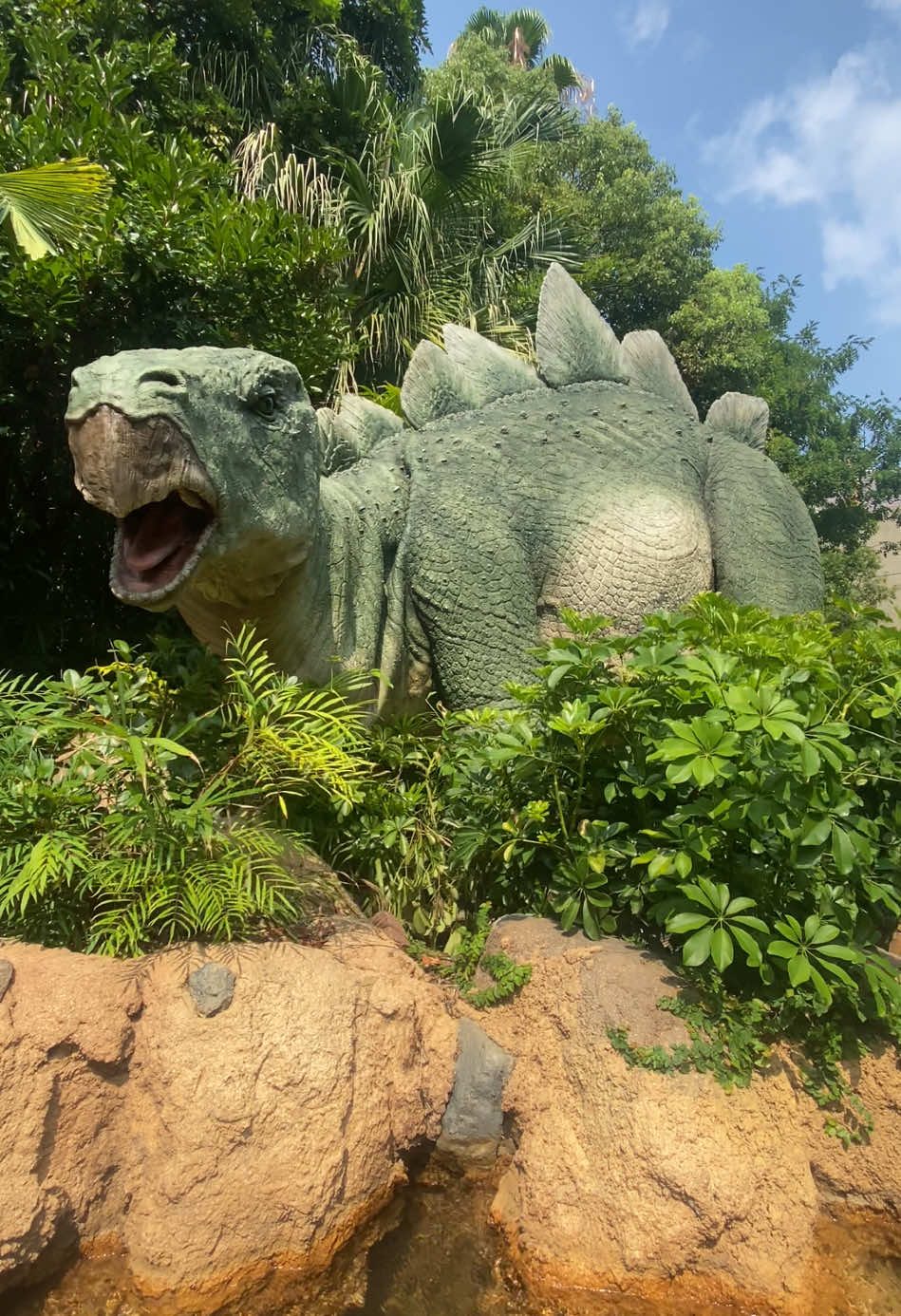 📍Jurassic Park Ride #japan #osaka#universalstudiosjapan #fypage 