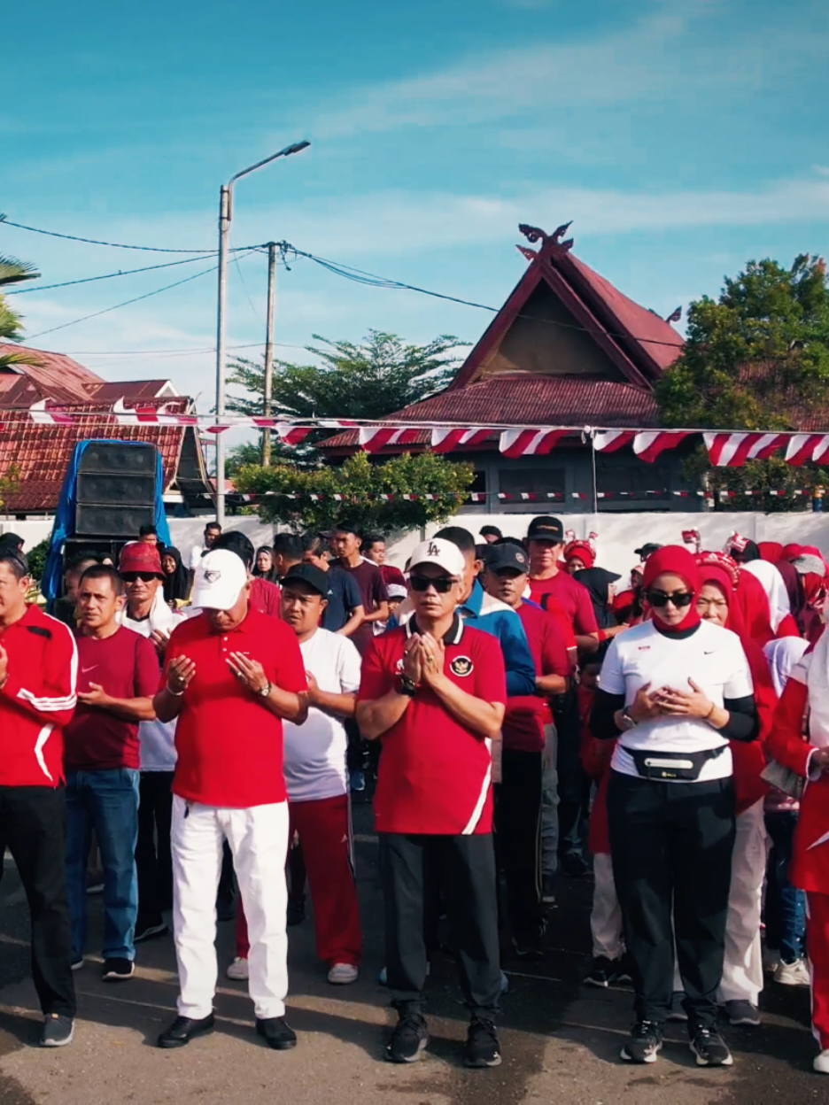 Kekompakkan dan Kebersamaan menyatu dalam kemerdekaan. #hutri80 #bagansiapiapi #republikindonesia #CapCut 