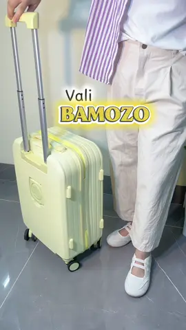 Vali khoá kéo màu pastel xinh xỉu #vali #valibamozo #validulich #valikhoakeo 
