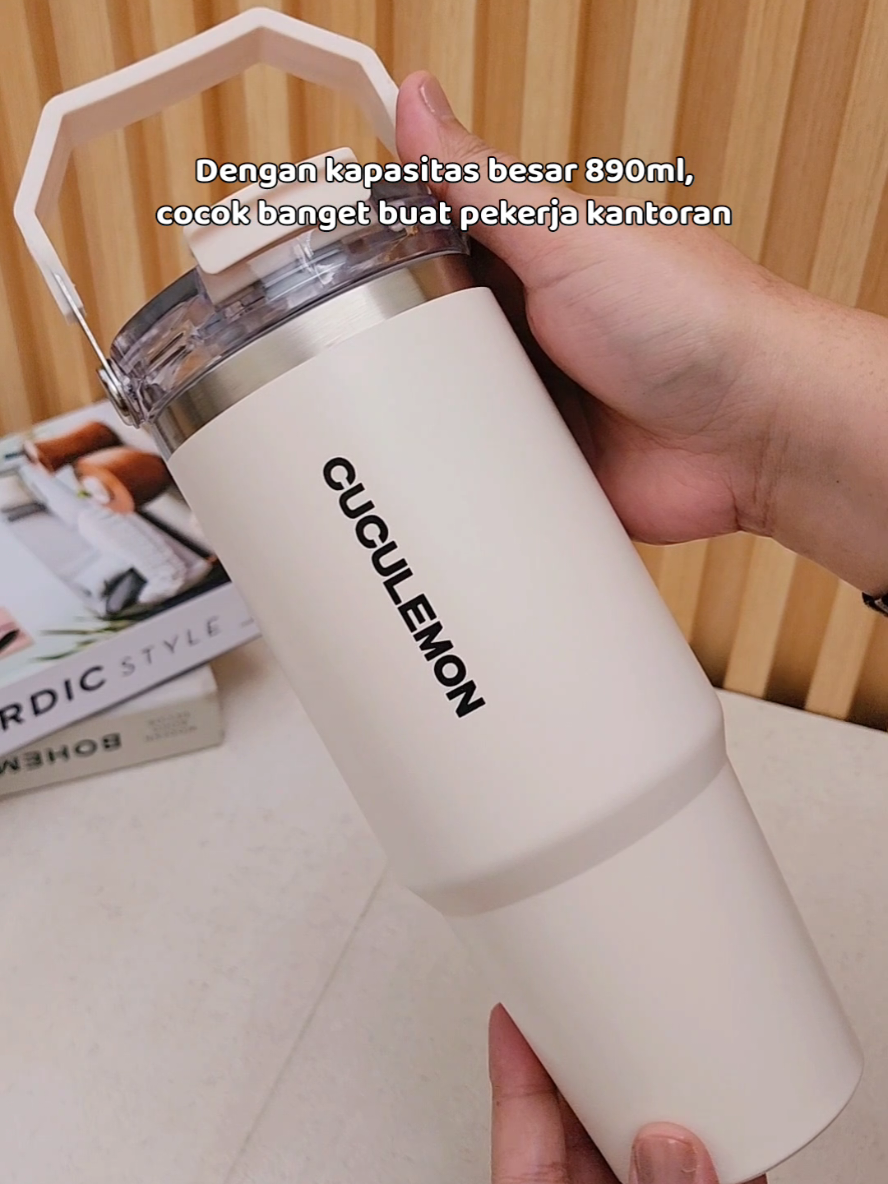 Selalu dikira tumbler mahal, padahal harganya murah banget 😍 #tumbler #tumblercuculemon #tumblermurah #tumblerstainless #tumblerbesar 