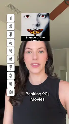 The end of this list is…. terrifying #movieranking #90s #rankingfilter #rankings #movie 