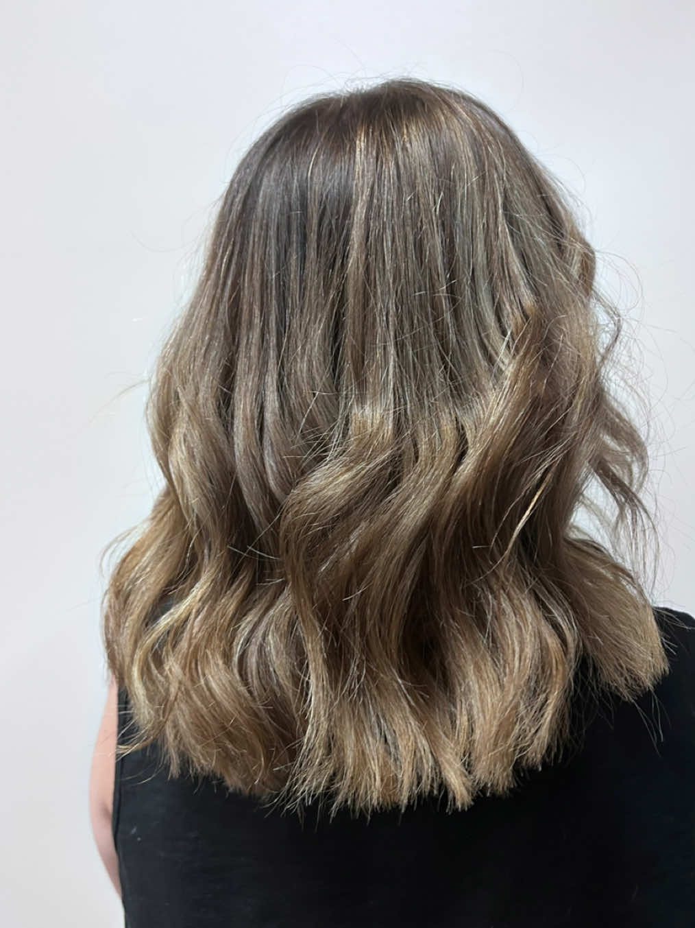 miss maam wanted a big change!🤎🤎 #chop #fallhair #brunette #fyp @Kala Decker 