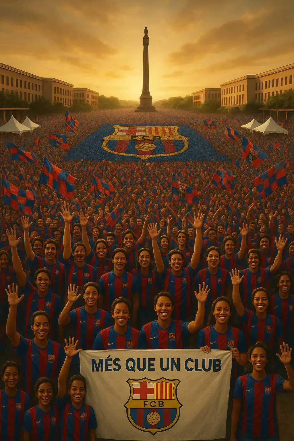 💙❤️ FC BARCELONA – MÉS QUE UN CLUB 💙❤️ #barcelona #support #viraltiktok #video  I. Introduction – La Passion d’un Peuple Il existe des clubs qui jouent pour la gloire, et il existe des clubs qui jouent pour l’histoire. Il existe des équipes qui se battent pour des titres, et il existe des équipes qui portent en elles l’âme d’un peuple. Le Futbol Club Barcelona n’est pas seulement une institution sportive : il est une identité, une culture, un cri de liberté. À chaque fois que le Barça entre sur la pelouse, ce ne sont pas seulement onze joueurs qui jouent, c’est une ville, une région, une philosophie de vie qui s’exprime. Quand les drapeaux blaugranas flottent dans le ciel du Camp Nou, c’est bien plus qu’un simple match : c’est une célébration de la fierté, de la résistance et du rêve. Car le Barça n’est pas un club comme les autres. Le Barça, c’est “Més que un club” – plus qu’un club. --- II. Les Origines : Naissance d’un Symbole L’histoire commence en 1899, quand Joan Gamper fonde le FC Barcelone. Très vite, le club devient un point de ralliement, un symbole d’identité catalane. Dans une Espagne en mutation, le Barça n’est pas seulement une équipe de football : il devient une voix, une bannière pour un peuple qui veut se faire entendre. Au fil des décennies, le Barça grandit, forge son style et attire les regards du monde entier. Là où d’autres clubs misent sur la puissance, Barcelone choisit la beauté du jeu, l’élégance, la créativité. Le Barça n’est pas seulement là pour gagner, mais pour inspirer. --- III. L’ADN Barça : Le Beau Jeu Avant Tout Depuis toujours, le Barça a une philosophie claire : le football n’est pas seulement une question de victoire, c’est un art. Les passes courtes, la possession, la construction collective – voilà la marque de fabrique. Ce style, appelé plus tard “tiki-taka”, n’est pas une invention soudaine. Il est le fruit d’une identité cultivée depuis des générations. À Barcelone, on apprend dès le plus jeune âge que le ballon n’appartient pas à un joueur, mais à l’équipe. Que chaque mouvement, chaque geste doit servir le collectif. C’est pour cela que le Barça fascine : il ne se contente pas de gagner, il séduit. Il ne se contente pas de marquer, il émerveille. --- IV. Les Légendes qui Ont Façonné le Mythe 1. Johan Cruyff – Le Révolutionnaire Quand Johan Cruyff arrive à Barcelone, d’abord comme joueur puis comme entraîneur, il transforme le club à jamais. Il apporte une vision nouvelle : le football doit être joué avec intelligence, courage et beauté. Sous sa direction, le Barça ne devient pas seulement compétitif, il devient unique. Cruyff est le père du Barça moderne, celui qui a planté les graines d’un style que le monde entier admire encore aujourd’hui 2. Ronaldinho – La Magie du Sourire Dans les années 2000, le Barça retrouve la lumière grâce à Ronaldinho, magicien brésilien au sourire éternel. Avec lui, le Camp Nou devient un théâtre de rêves. Ses dribbles, ses passes, ses coups de génie redonnent au Barça son éclat. Ronaldinho n’était pas seulement un joueur, il était une émotion. Il a redonné au club la joie, la confiance et l’élan pour redevenir le meilleur. 3. Messi – Le Roi Éternel Puis vint Lionel Messi. Le plus grand joueur de l’histoire, formé à la Masia, le centre de formation du Barça. Avec lui, le Barça atteint des sommets jamais vus : des buts par centaines, des titres par dizaines, des soirées magiques qui resteront gravées dans la mémoire du football. Messi incarne tout ce qu’est le Barça : le talent brut, la fidélité à un maillot, la magie et l’humilité. Avec Iniesta, Xavi, Busquets, Puyol, il forme l’équipe qui a marqué l’histoire, celle qui a remporté 2 triplés (2009 et 2015) et qui a dominé le monde avec un football pur, beau, inimitable. --- V. Le Camp Nou : La Cathédrale du Peuple Le Camp Nou n’est pas un stade comme les autres. C’est la plus grande enceinte d’Europe, mais surtout le temple du peuple catalan. Quand plus de 90 000 voix s’élèvent pour chanter l’hymne, quand les drapeaux blaugranas