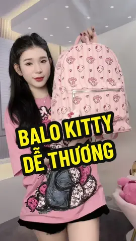 Balo kitty siêu dễ thương ❤️#huynhmongnhu 