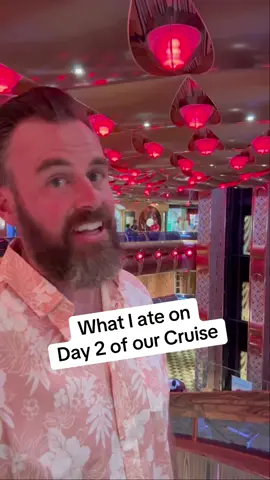 Everything I ate on day 2 of our carnival cruise